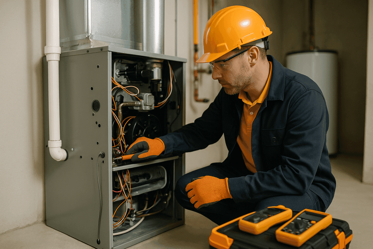 Furnace Repair service by I.Z. Heating