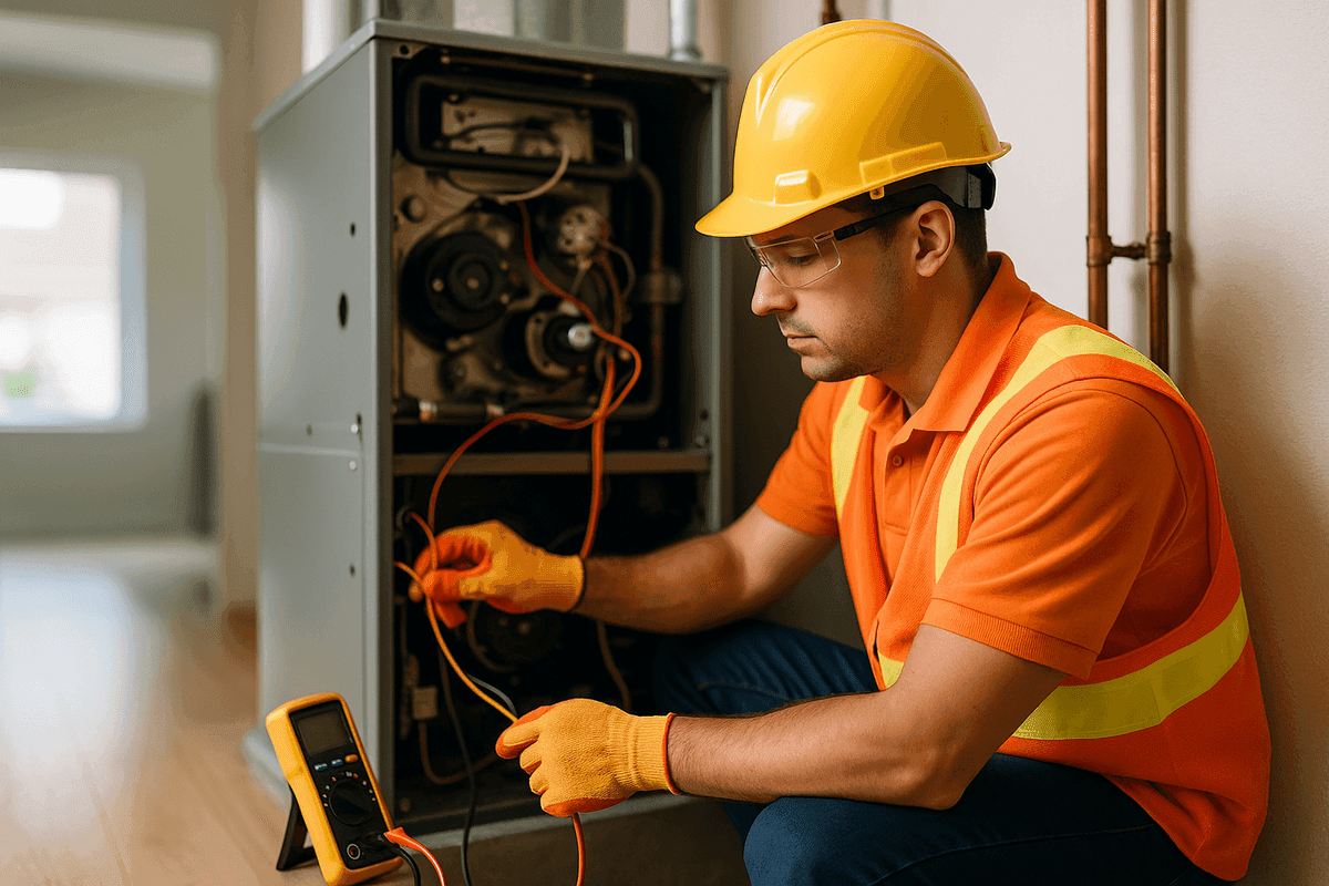 Heating Maintenance service by I.Z. Heating