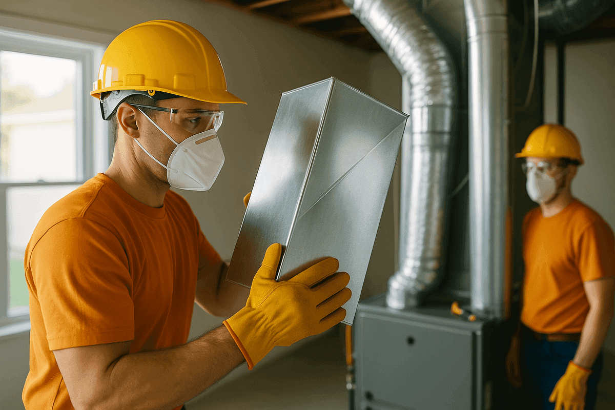 Sheet Metal service by I.Z. Heating