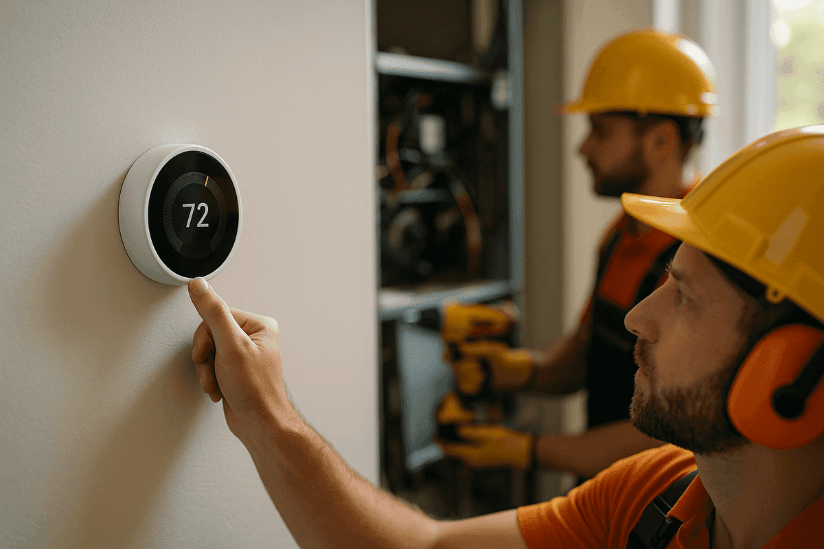 Thermostats service by I.Z. Heating